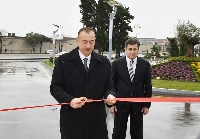 Le président Ilham Aliyev a inauguré un nouveau centre du Comité d’Etat des Biens